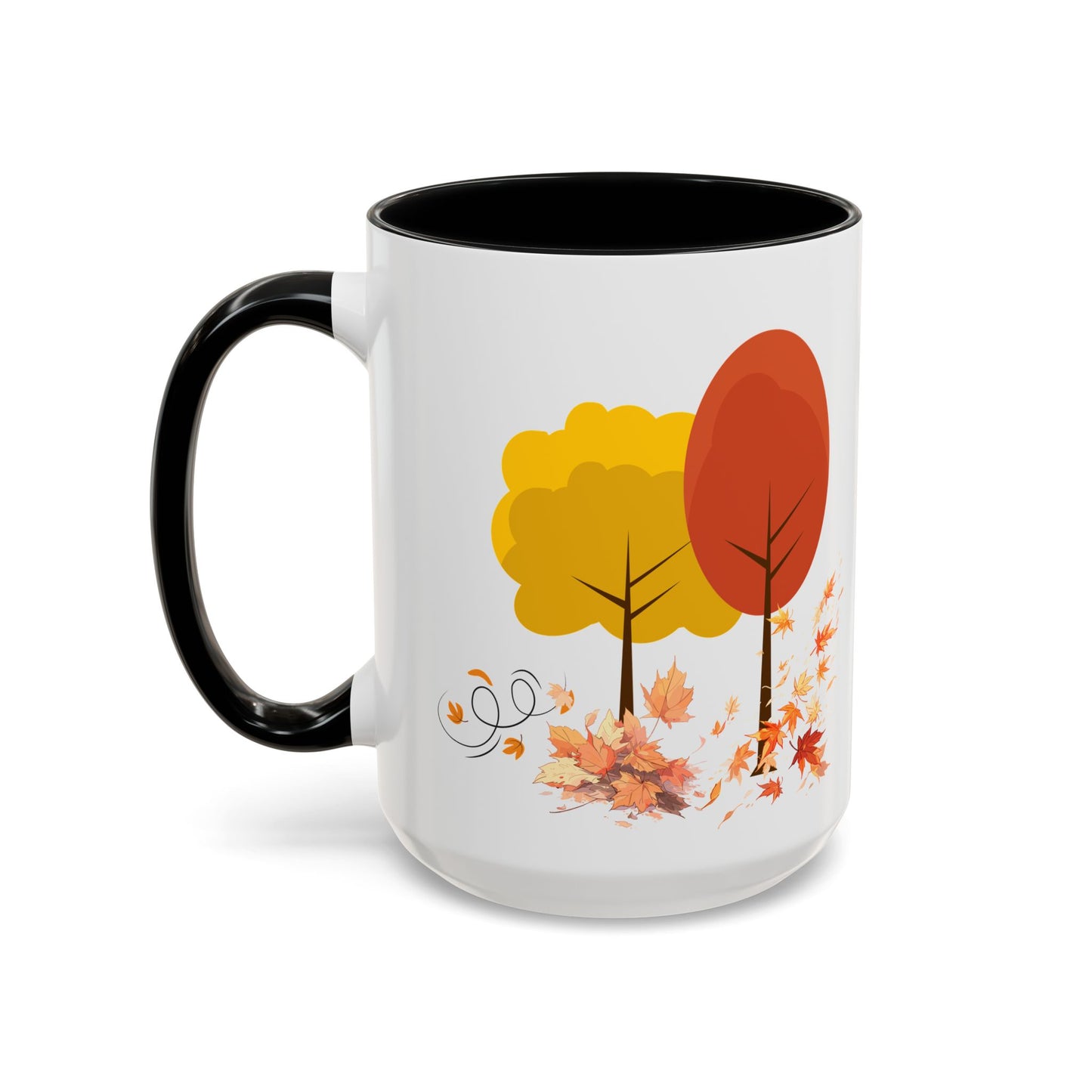 Autumn Leaves Coffee Mug - Cozy Seasonal Drinkware