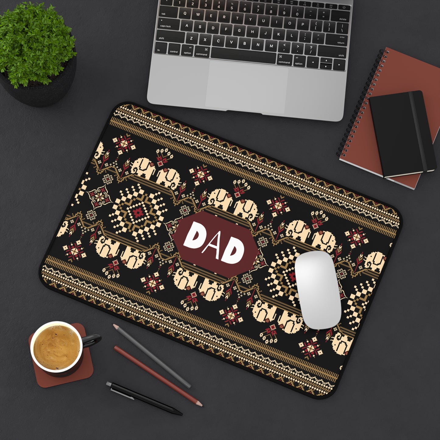 Stylish Dad Desk Mat with Elegant Pattern