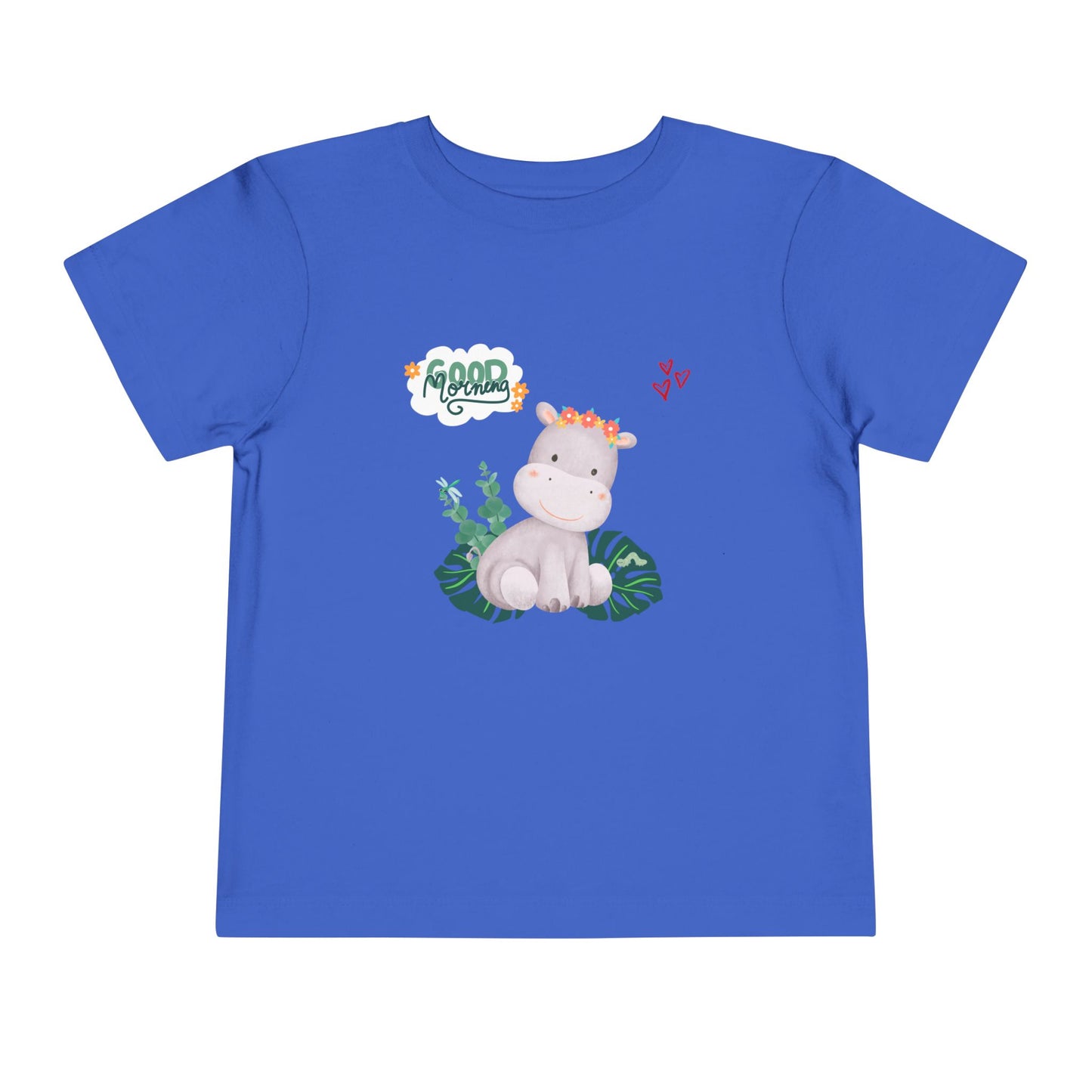 Toddler Short Sleeve Tee with Cute Hippo Design, Fun Kids Tee, Playful Toddler Clothing, Good Vibes T-Shirt, Gift for Little Ones, [...]