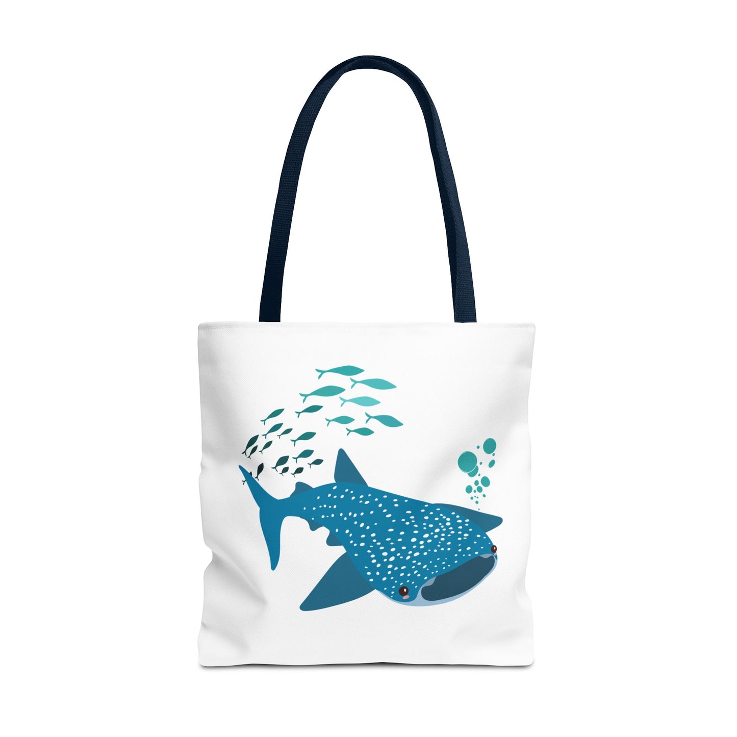 Whale Shark school of fish and buddles Tote Bag