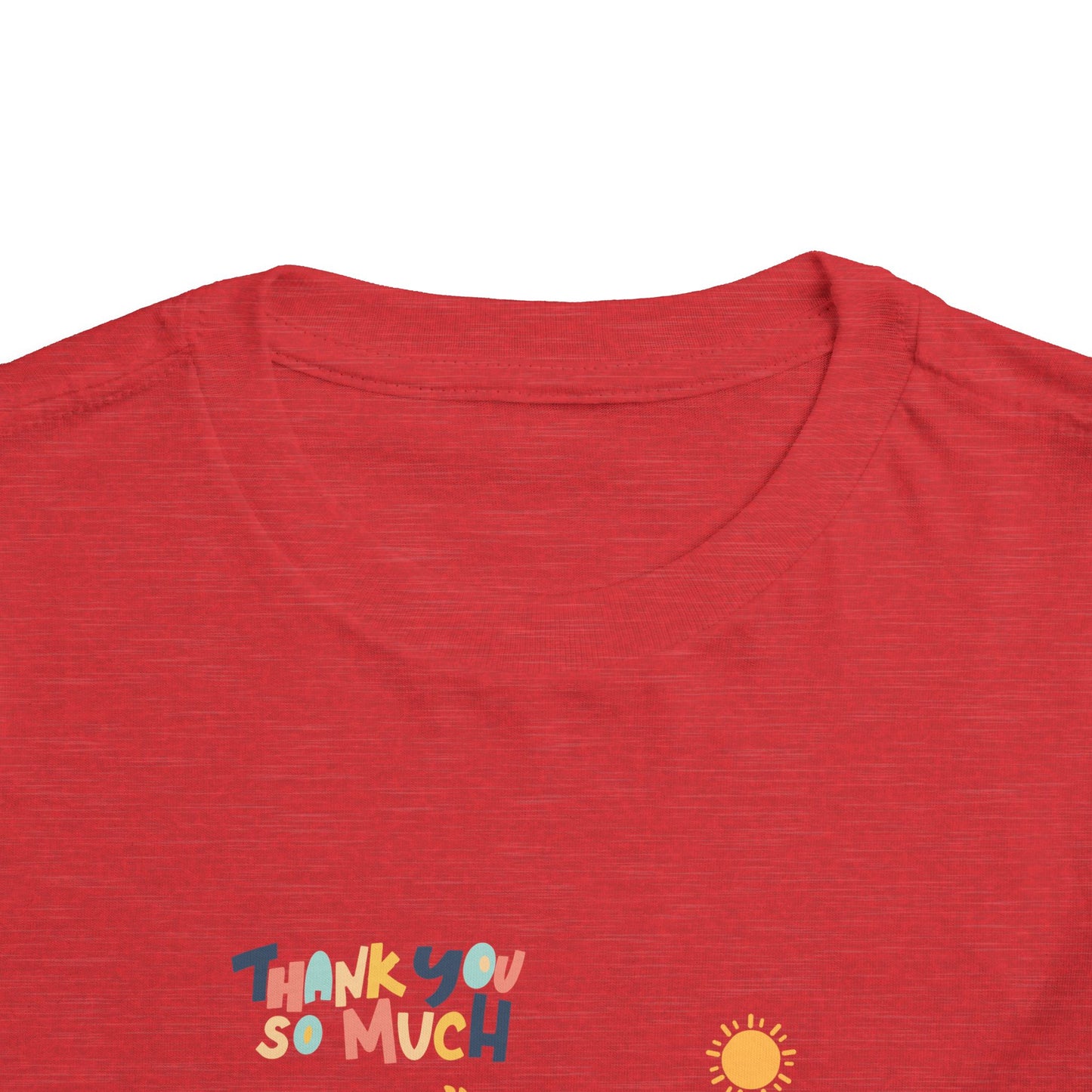 Thank You So Much Toddler Tee, Cute Kids T-Shirt, Birthday Gift, Summer Outfit, Toddler Apparel, Happy Vibes, Animal Tee
