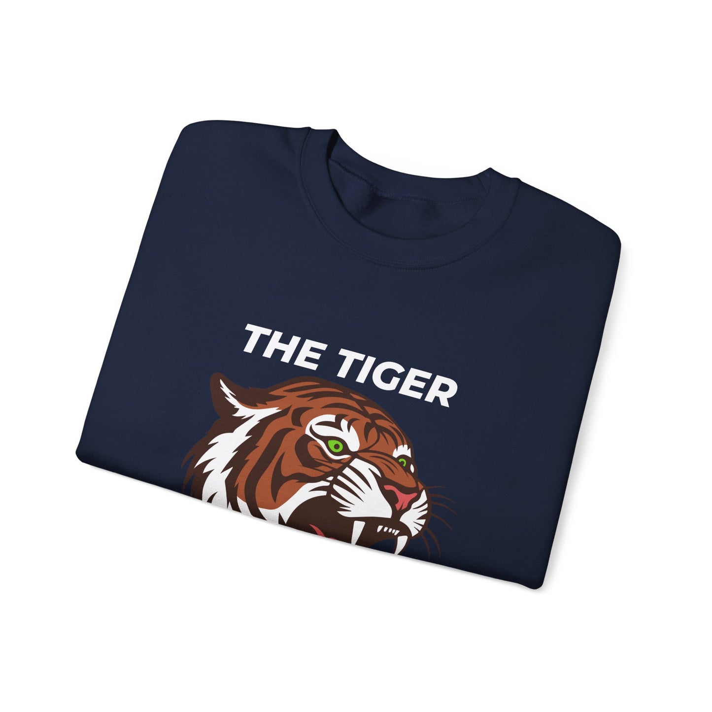 Fierce Tiger Sweatshirt - Unisex Heavy Blend™ Crewneck, Cozy Tiger Graphic, Perfect for Lounging, Gift for Nature Lovers, Casual [...]