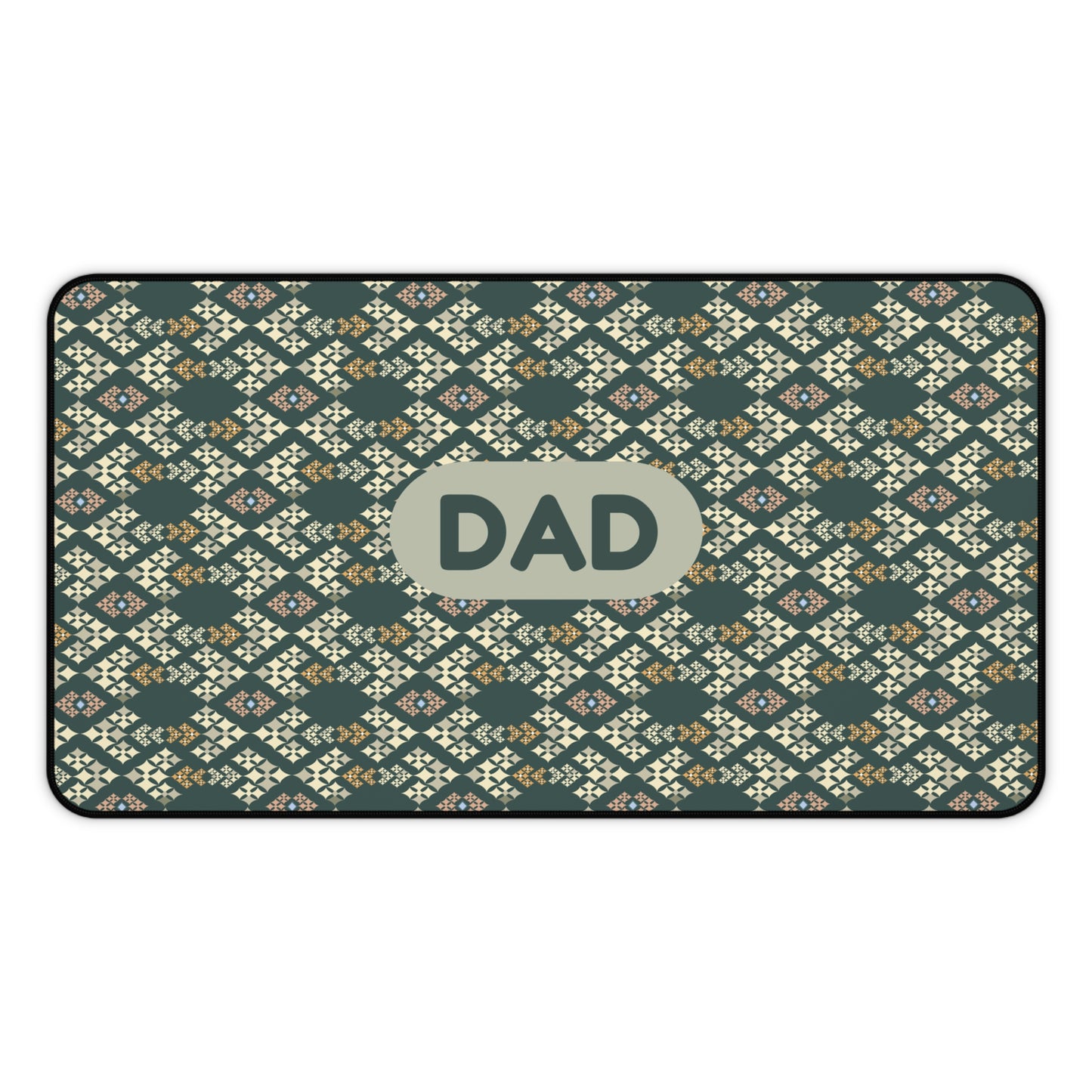 Personalized Dad Desk Mat - Stylish Office Accessory