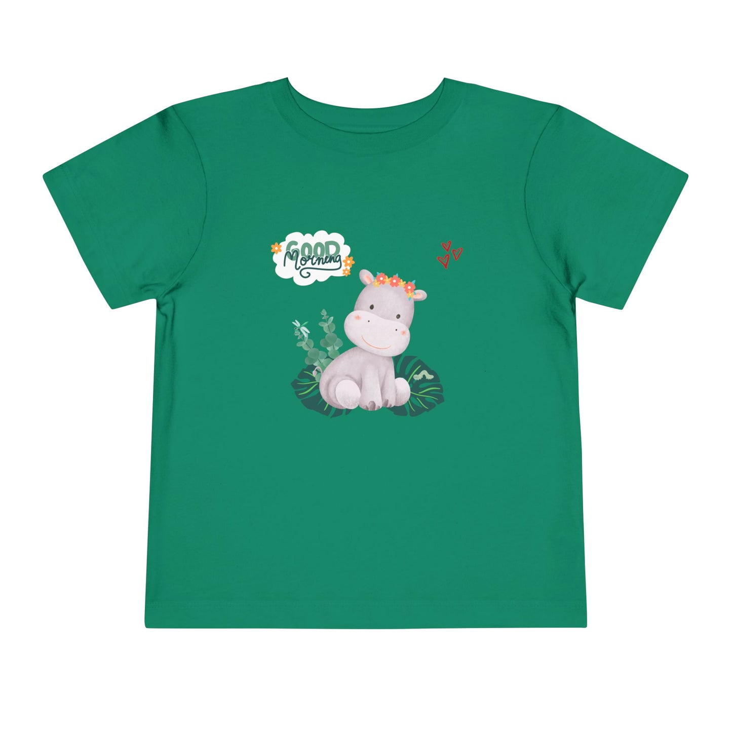 Toddler Short Sleeve Tee with Cute Hippo Design, Fun Kids Tee, Playful Toddler Clothing, Good Vibes T-Shirt, Gift for Little Ones, [...]