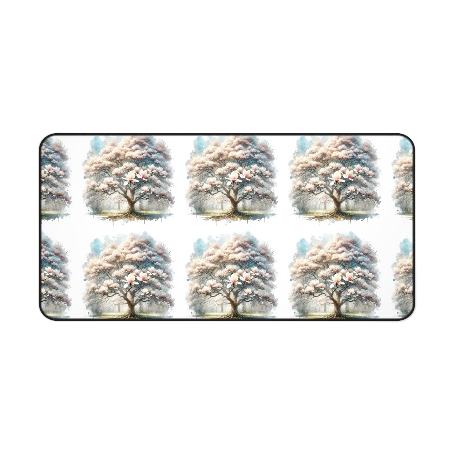 Cherry Blossom Tree Desk Mat — Floral Gaming & Office Mouse Pad