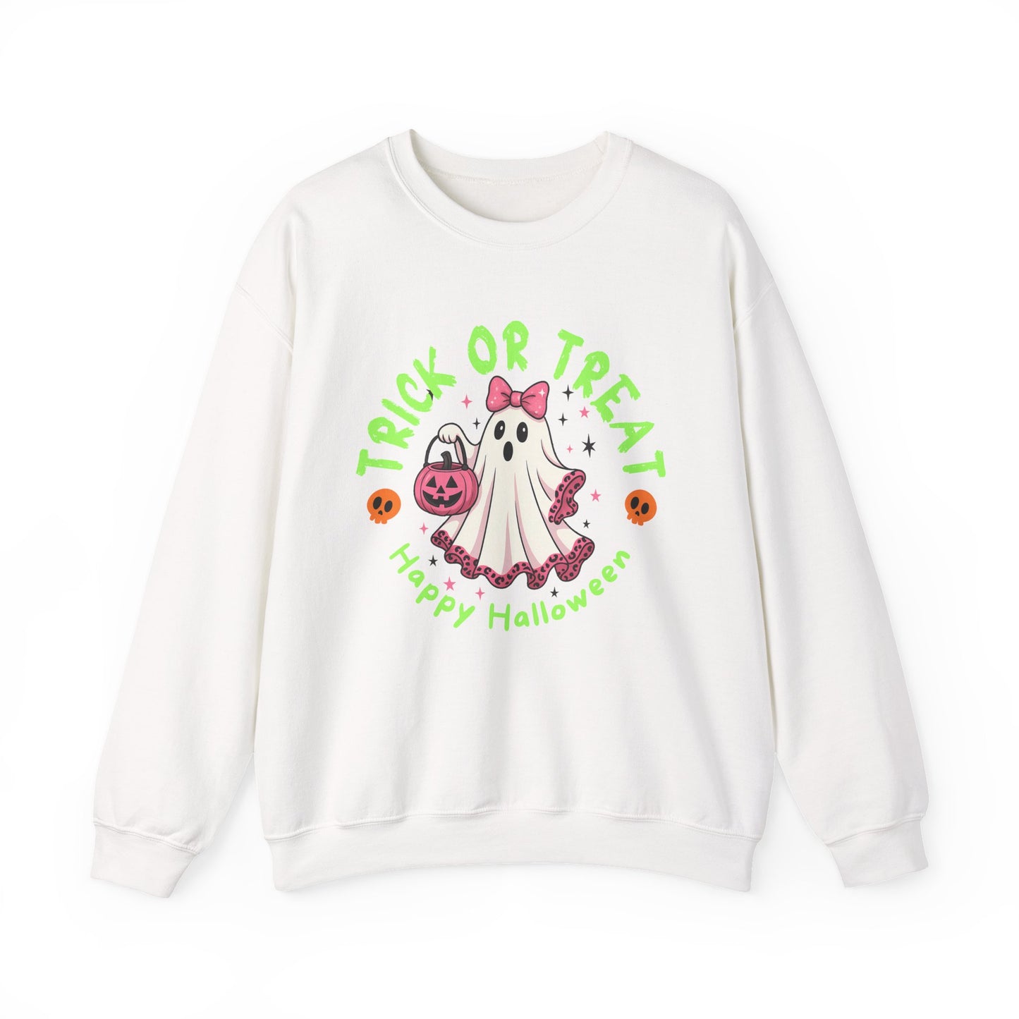 Halloween Ghost Crewneck Sweatshirt, Cozy Fall Gift, Trick or Treat Apparel, Unisex Pullover for Halloween Celebrations, Spooky Season [...]