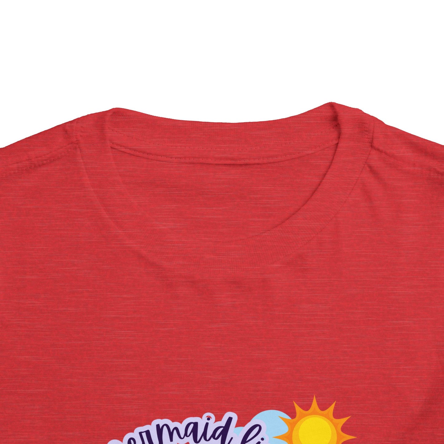 Mermaid Live Toddler Tee, Fun Summer Shirt, Cute Kids Clothing, Beach Outfit, Birthday Gift, Playtime Essential