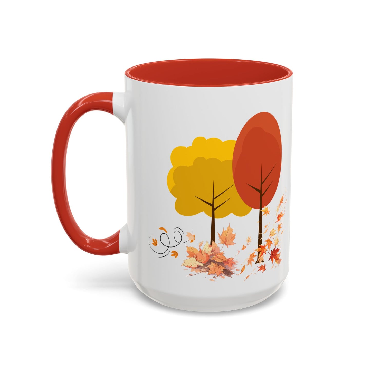Autumn Leaves Coffee Mug - Cozy Seasonal Drinkware