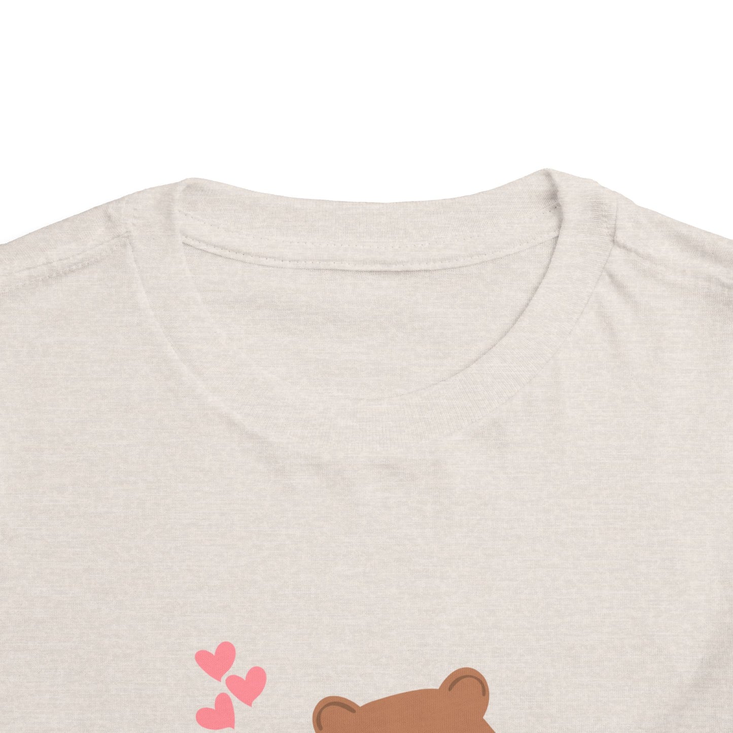 Bear Hug Toddler Tee - Cute, Soft, Comfortable, Perfect for Gifts, Playdates, Family Events, and Summer Celebrations