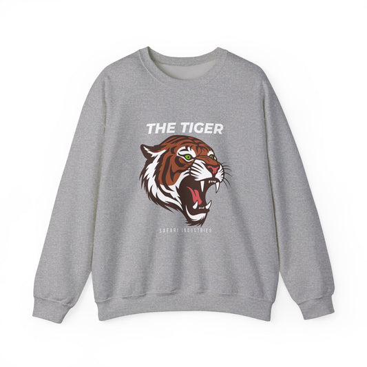 Fierce Tiger Sweatshirt - Unisex Heavy Blend™ Crewneck, Cozy Tiger Graphic, Perfect for Lounging, Gift for Nature Lovers, Casual [...]