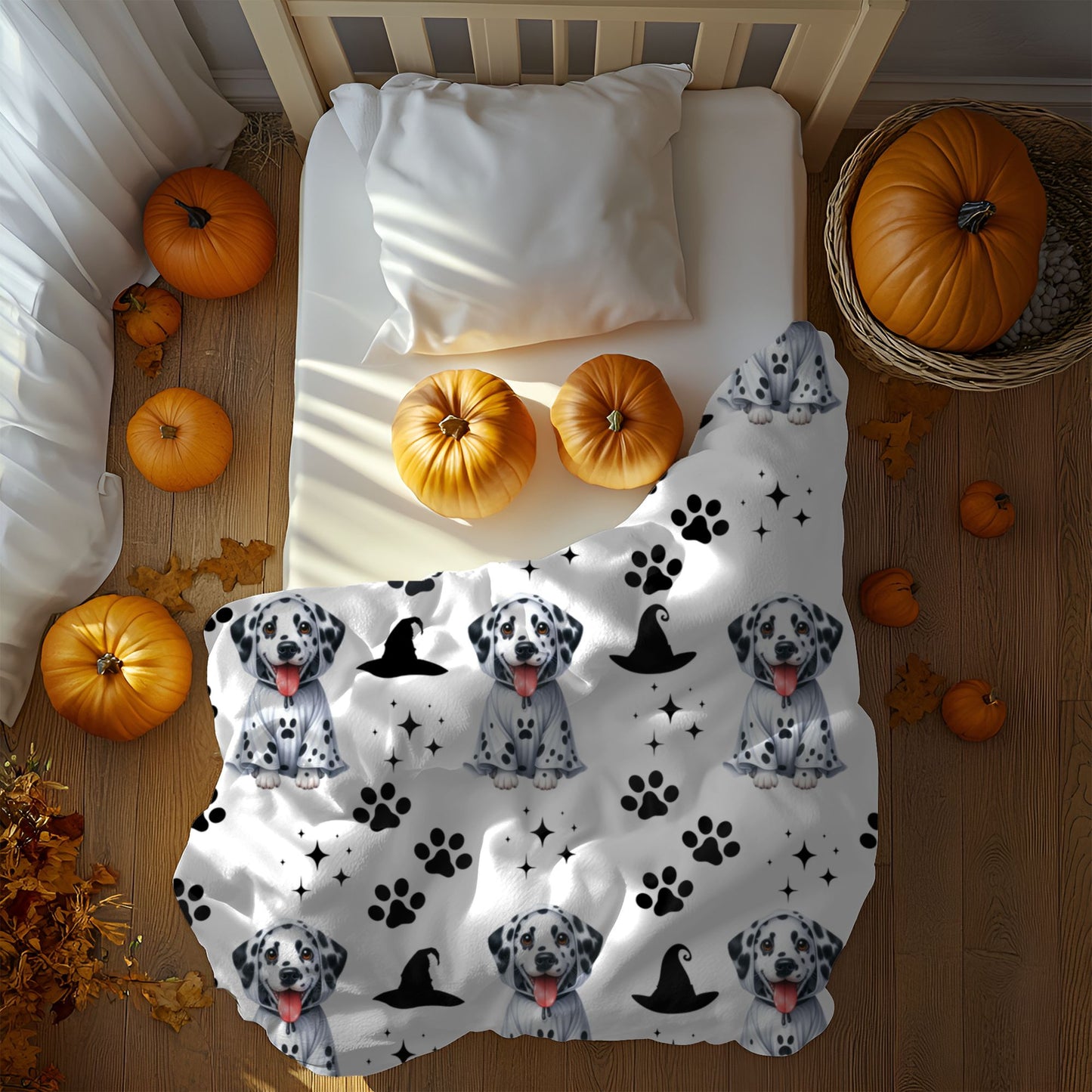Cozy Dalmatian Print Throw Blanket - Perfect for Pet Lovers, Home Decor, Gift for Dog Owners, Snuggle Up, Fall Decor