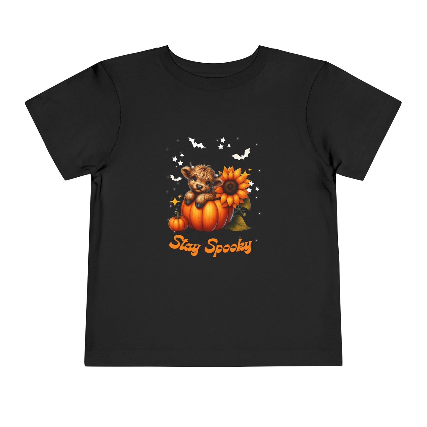 Toddler Halloween T-Shirt, Cute Pumpkin Tee, Stay Spooky Shirt, Toddler Fall Apparel, Kids Halloween Costume