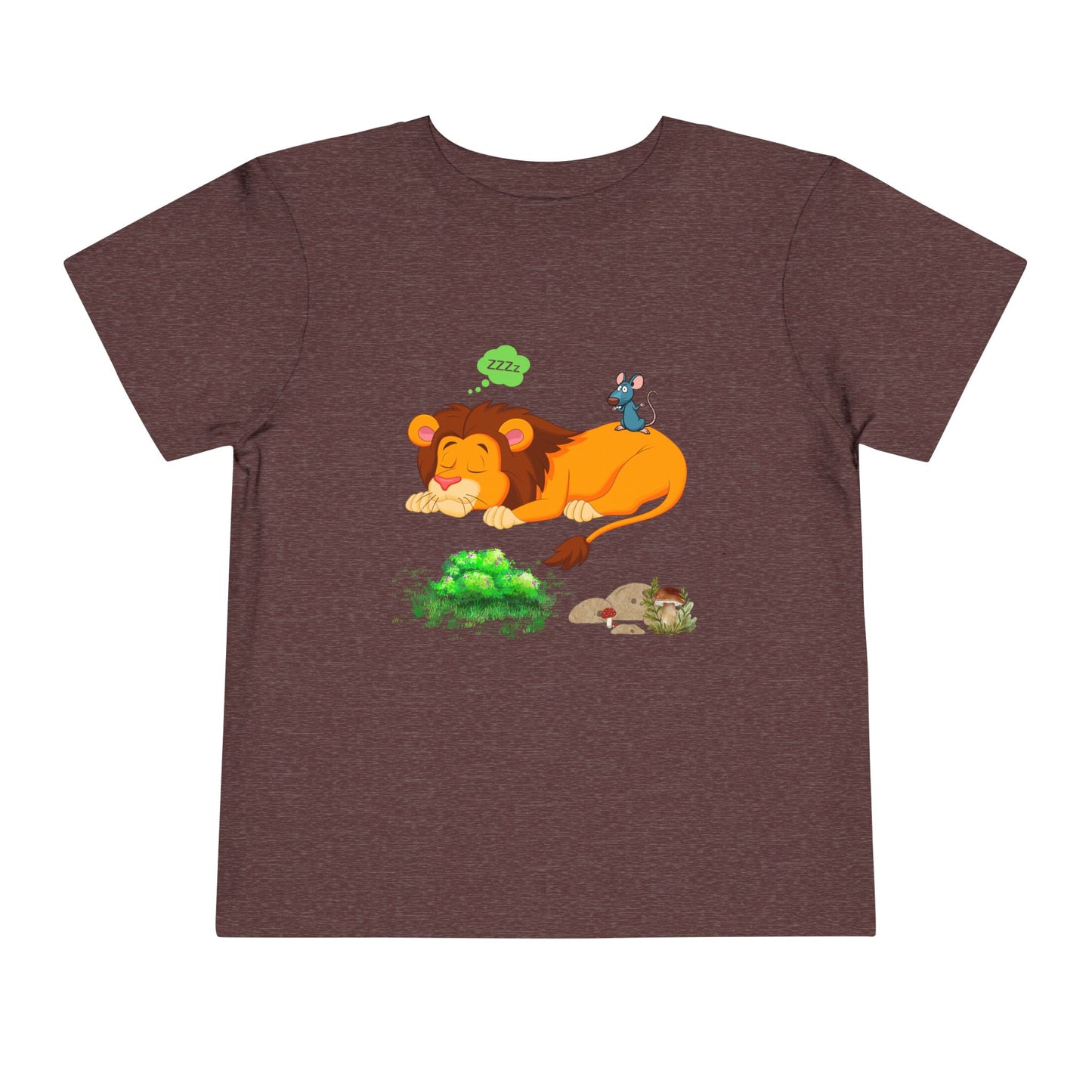 Lion Dreaming Toddler Tee, Cute Kids Shirt, Animal Lover Gift, Playful Toddler Apparel, Birthday Gift, Fun Kids Clothing
