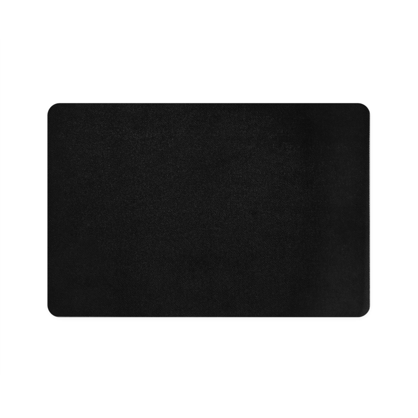 Personalized Cat Paw Pet Food Mat (12x18) — Cute Heart & Name Design