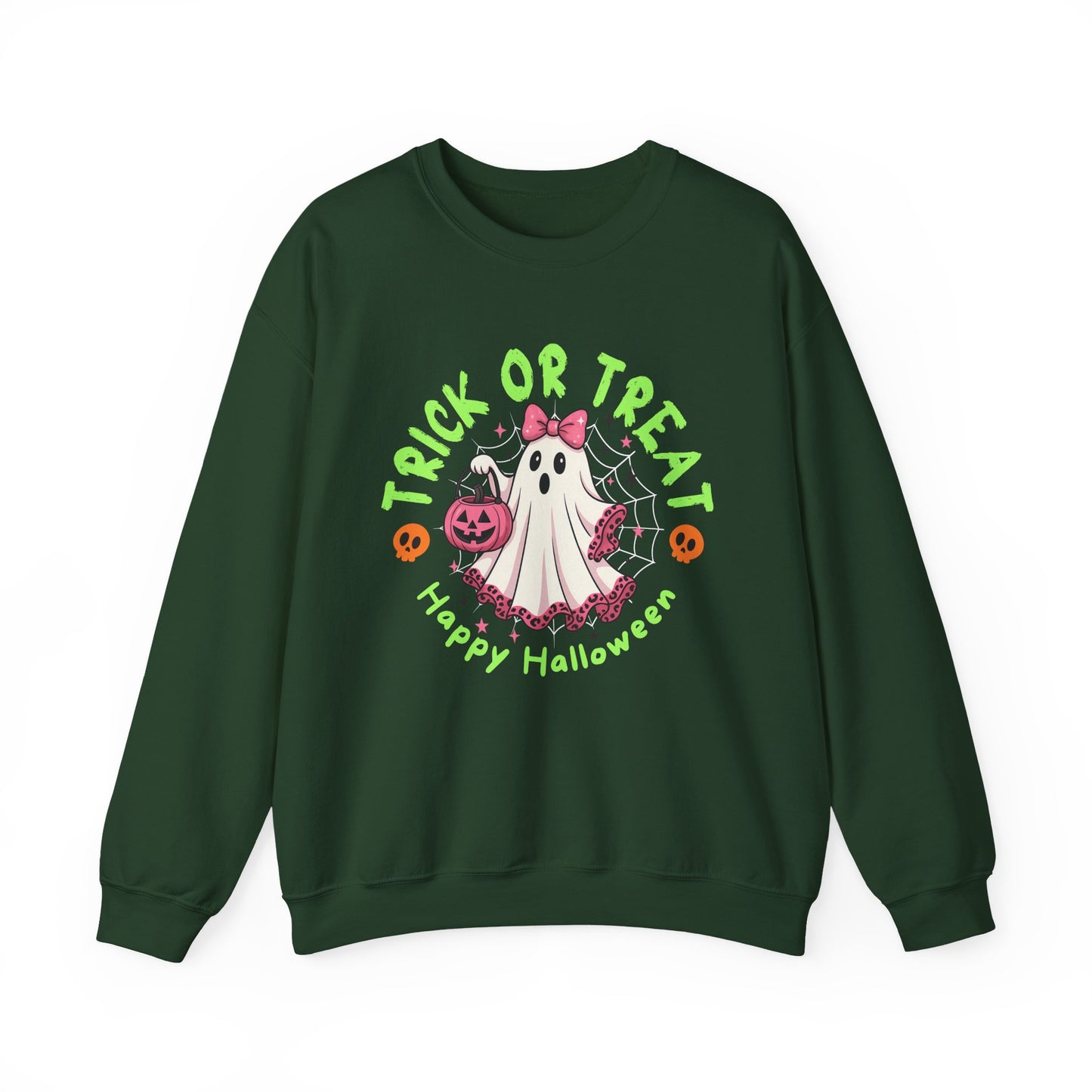 Halloween Ghost Crewneck Sweatshirt, Cozy Fall Gift, Trick or Treat Apparel, Unisex Pullover for Halloween Celebrations, Spooky Season [...]