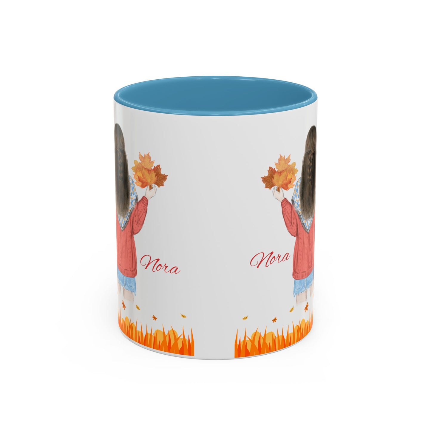 Autumn Friendship Coffee Mug with Personalized Names