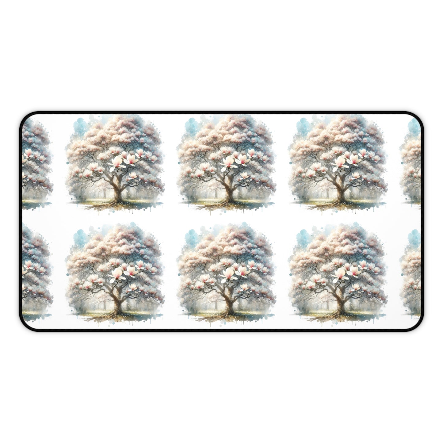 Cherry Blossom Tree Desk Mat — Floral Gaming & Office Mouse Pad