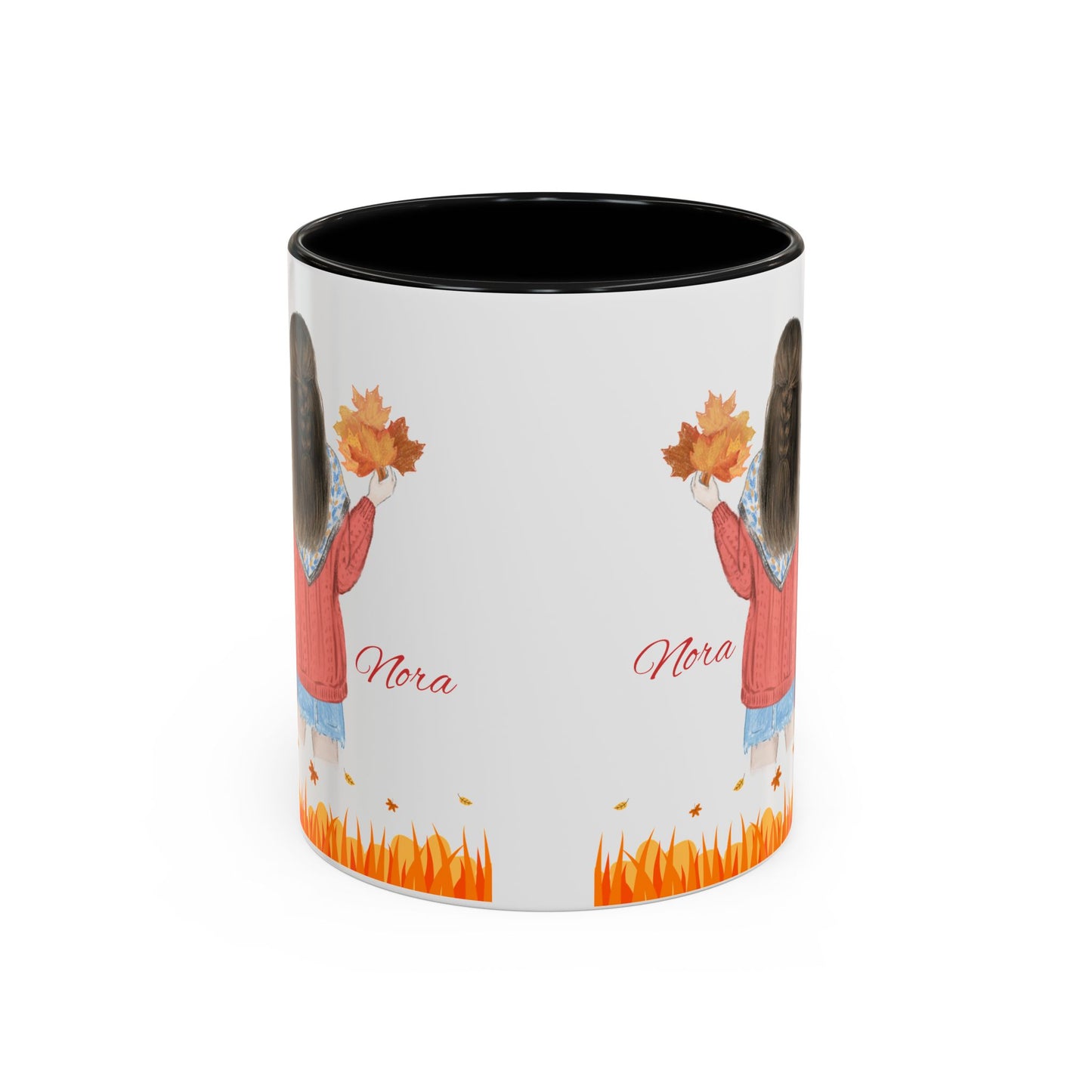 Autumn Friendship Coffee Mug with Personalized Names