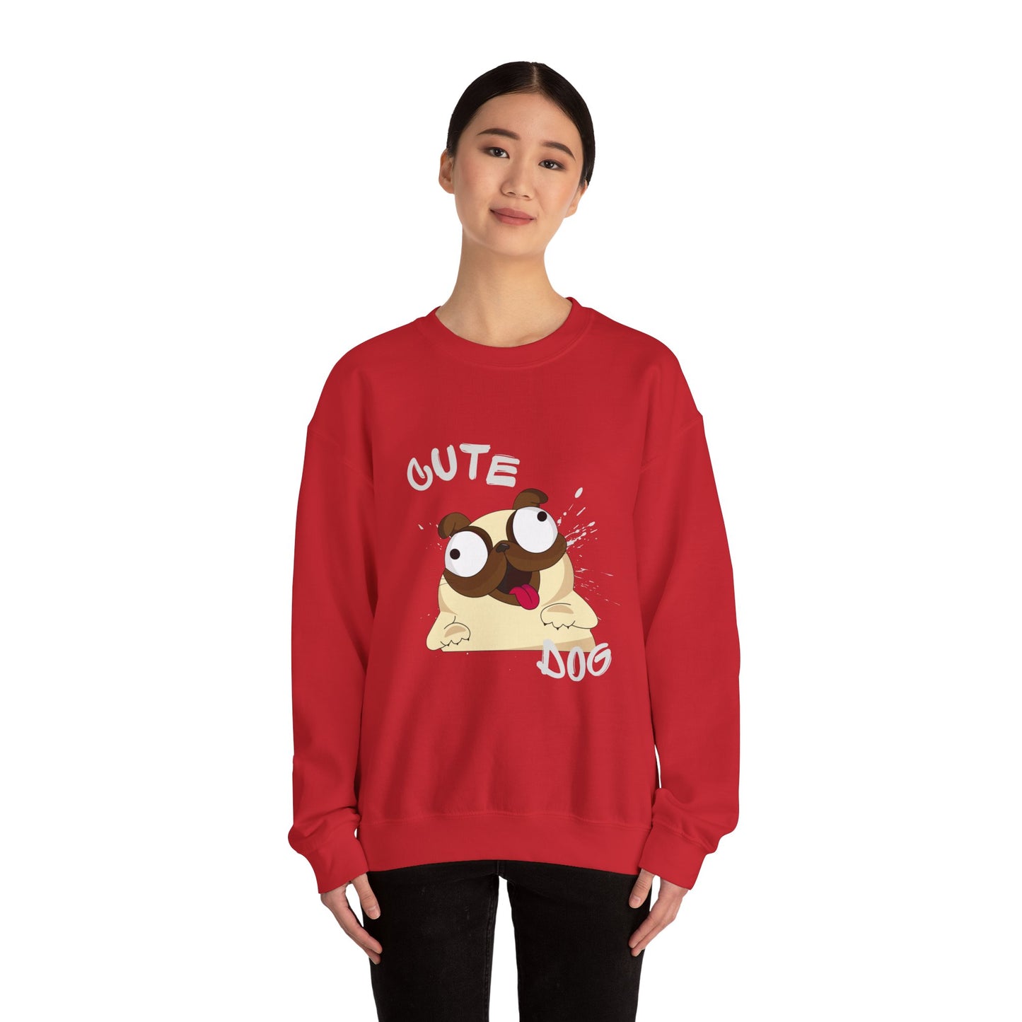 Cute Dog Sweatshirt - Unisex Heavy Blend™ Crewneck - Dog Lover Gift, Cozy Pullover, Pet Themed Apparel, Funny Dog Sweater, Gift for [...]