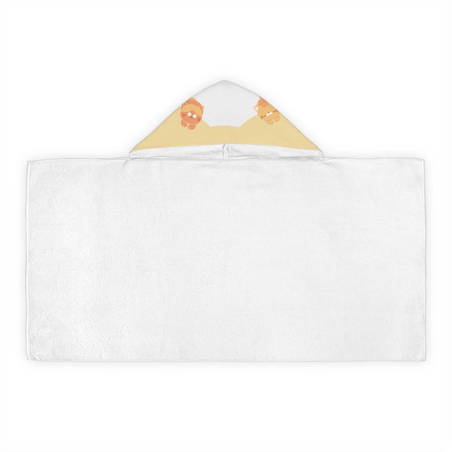 Personalized cats Youth Hooded Towel