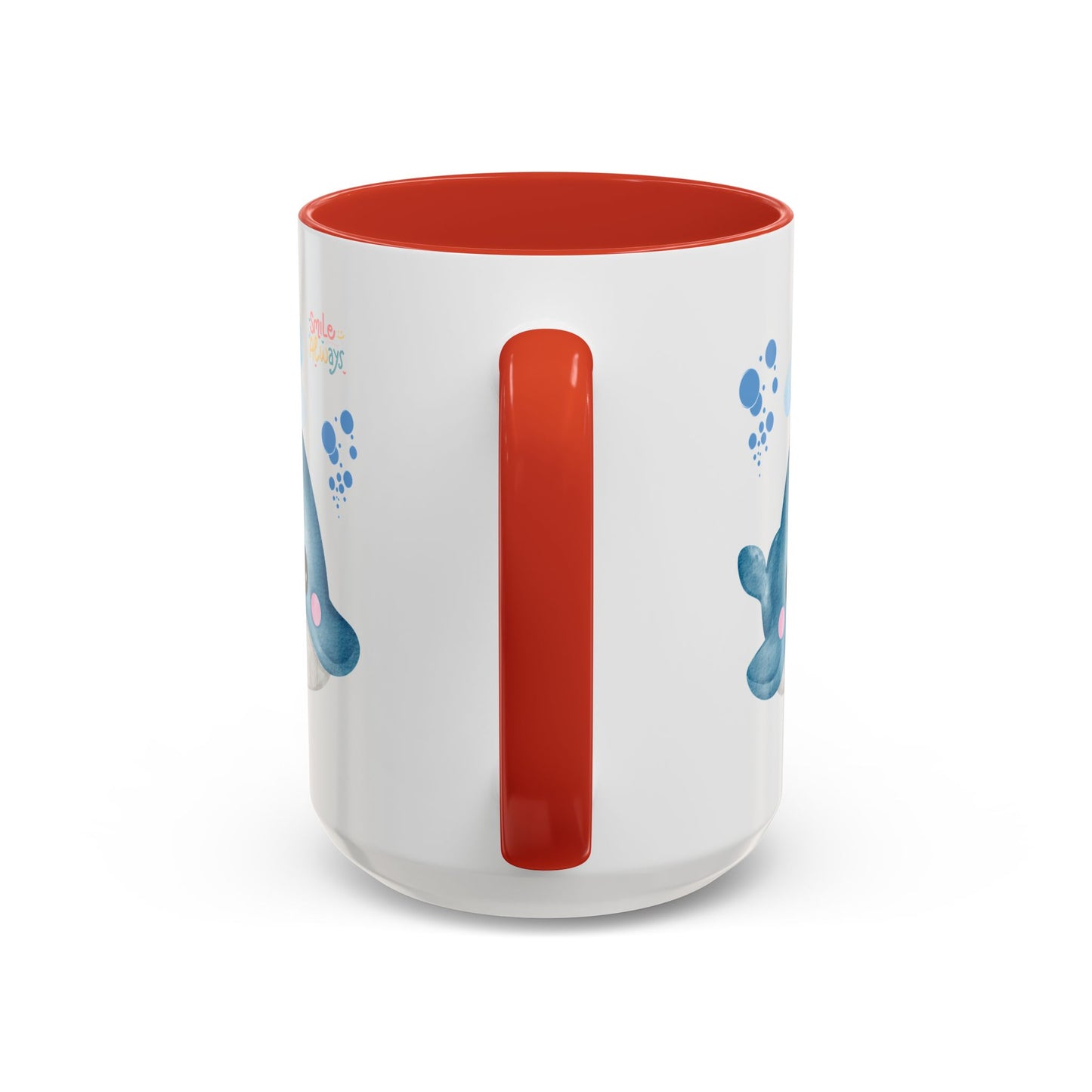 Whale with a bandage and bubble Coffee Mug