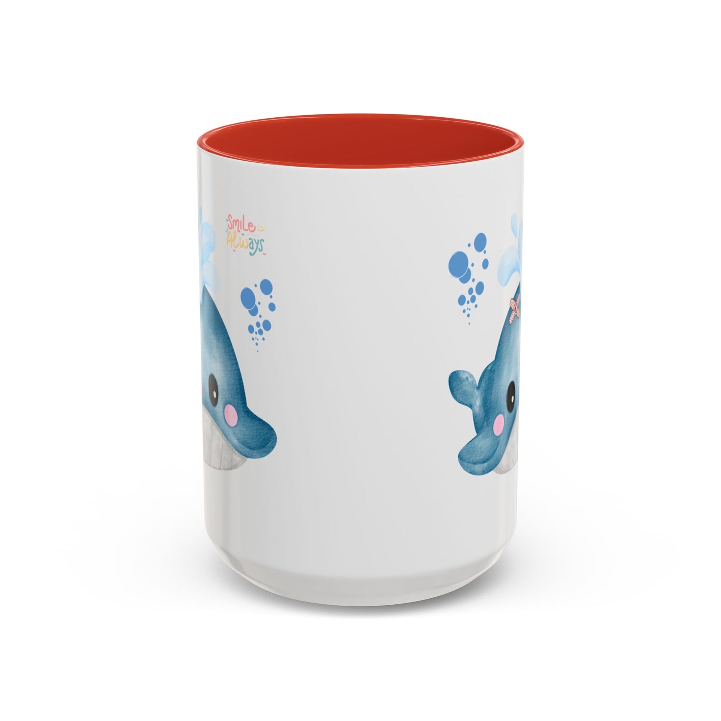 Whale with a bandage and bubble Coffee Mug