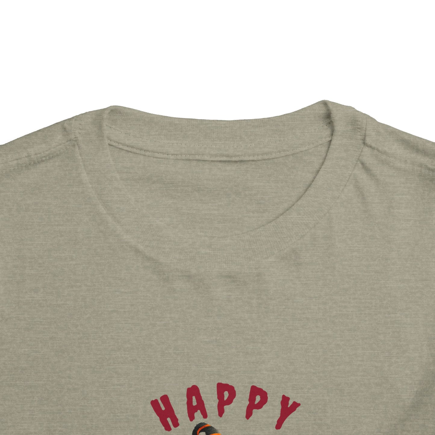 Happy Halloween Toddler Tee, Cute Halloween Shirt, Kids Costume Shirt, Toddler Short Sleeve Top, Halloween Apparel for Kids