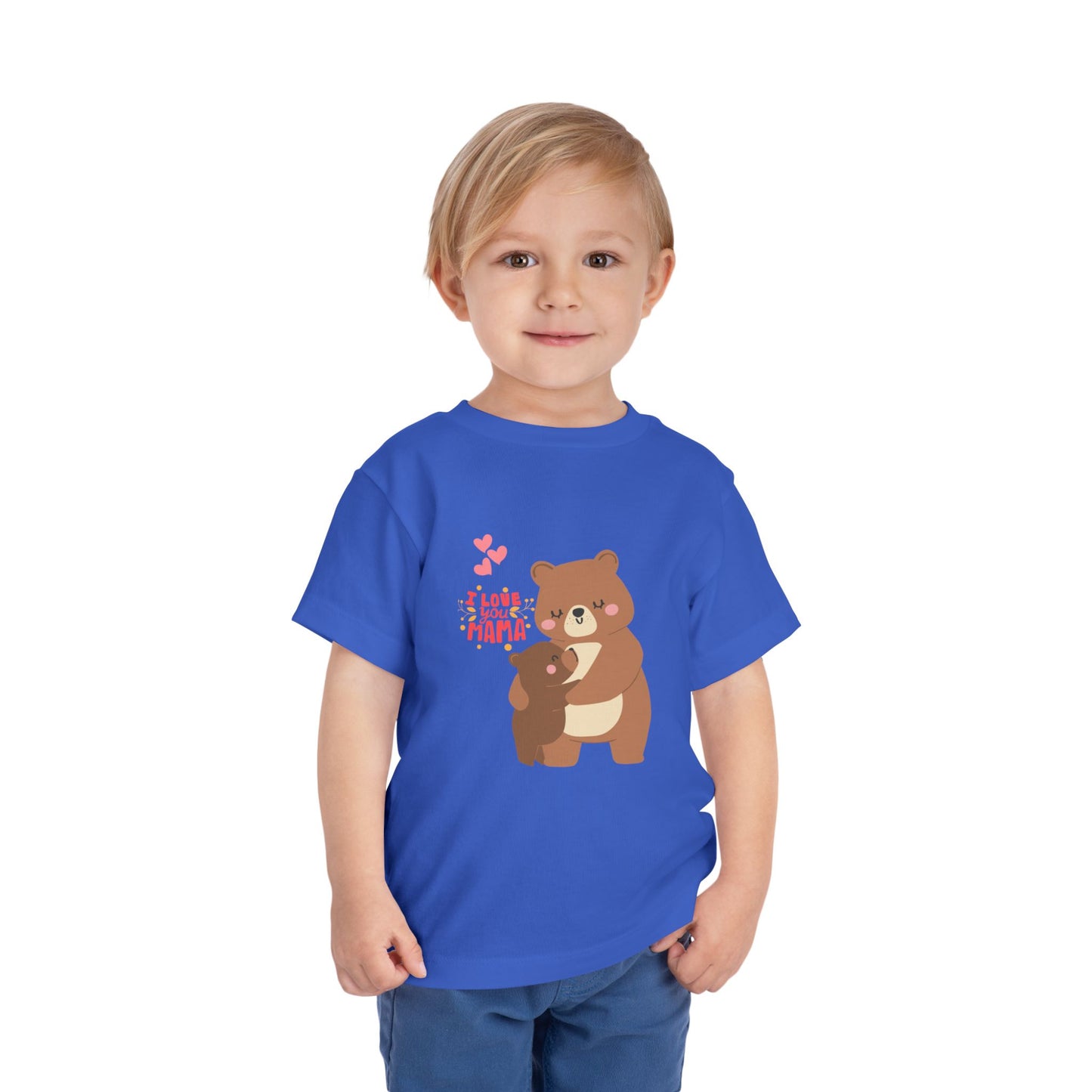 Bear Hug Toddler Tee - Cute, Soft, Comfortable, Perfect for Gifts, Playdates, Family Events, and Summer Celebrations