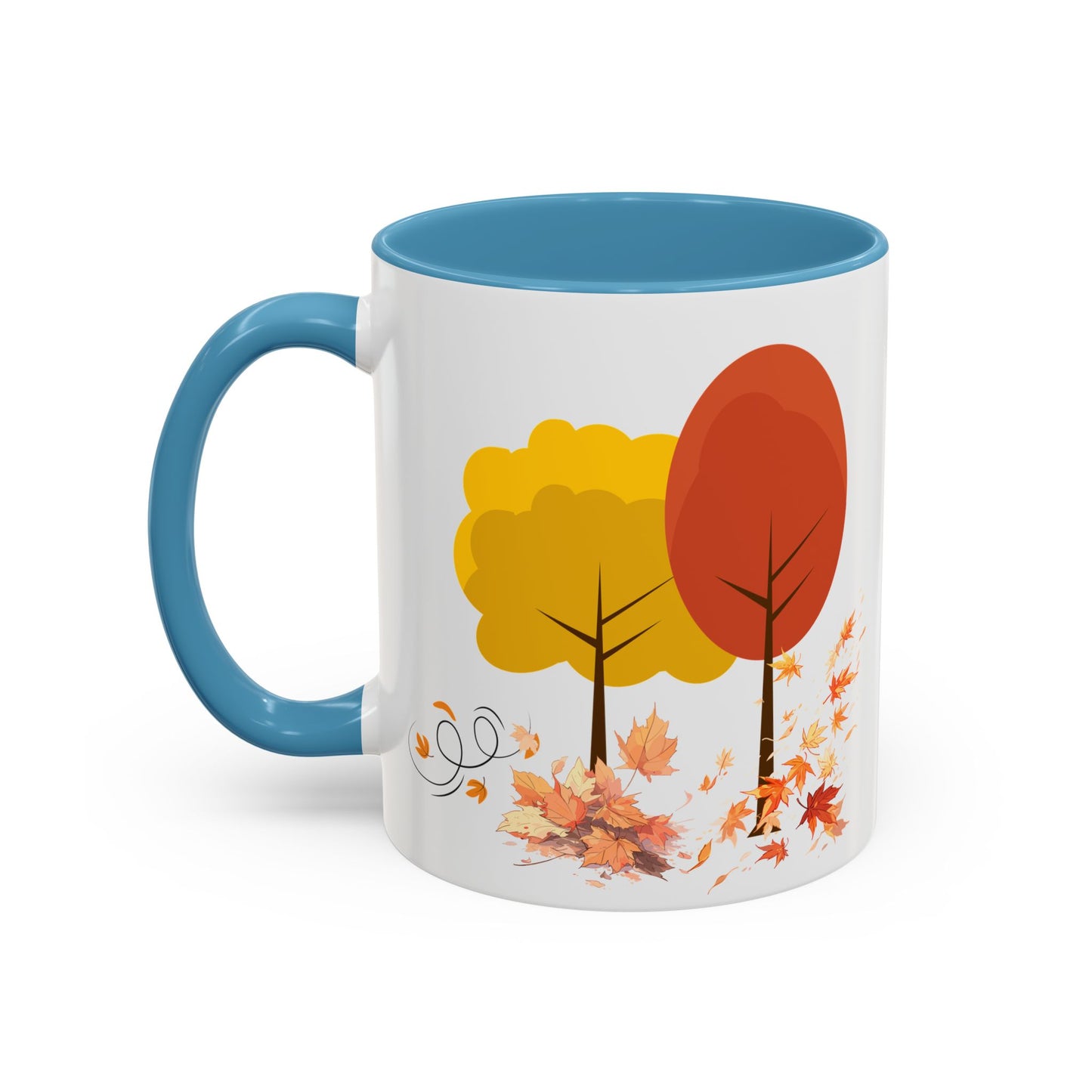 Autumn Leaves Coffee Mug - Cozy Seasonal Drinkware