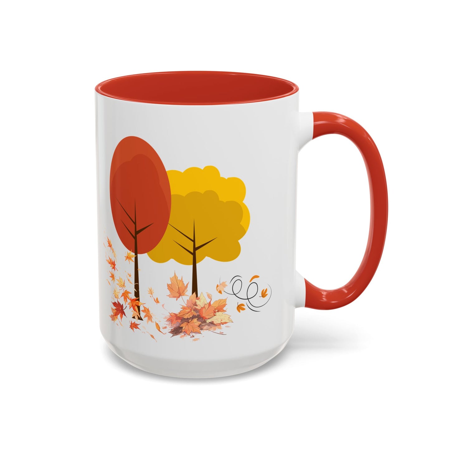 Autumn Leaves Coffee Mug - Cozy Seasonal Drinkware