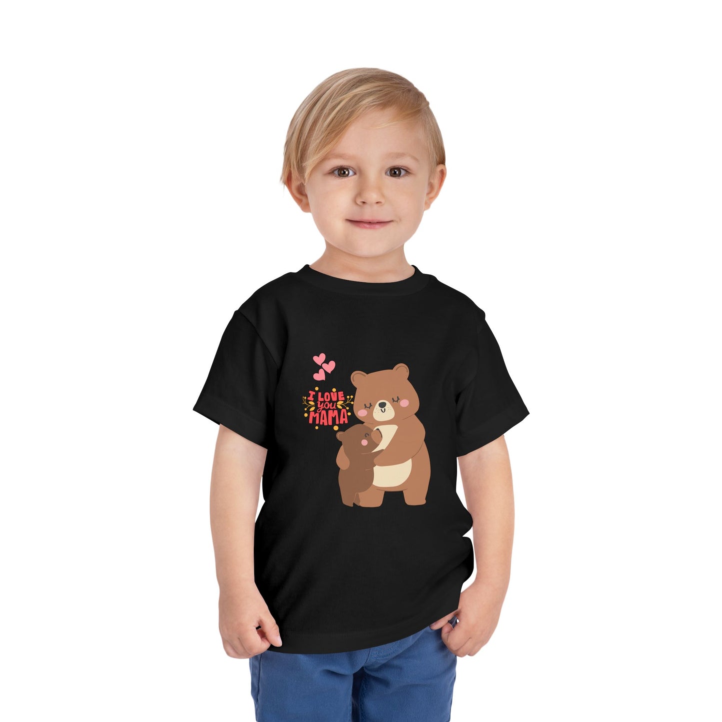 Bear Hug Toddler Tee - Cute, Soft, Comfortable, Perfect for Gifts, Playdates, Family Events, and Summer Celebrations