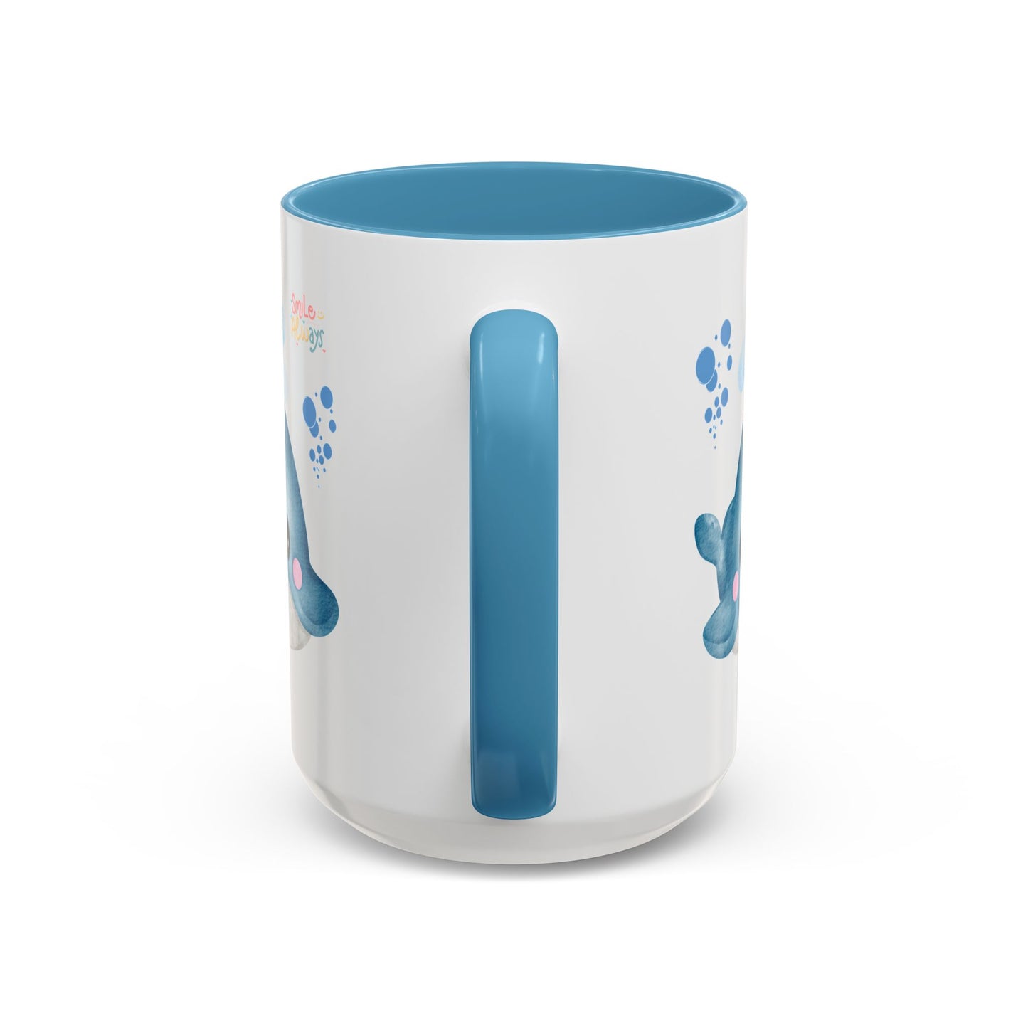 Whale with a bandage and bubble Coffee Mug