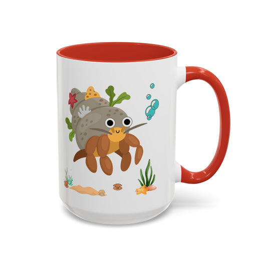 Hermit crab with shell underwater Coffee Mug