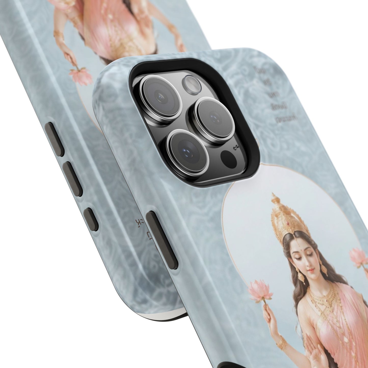Lakshmi Goddess Phone Case — Magnetic Impact-Resistant Spiritual Protection