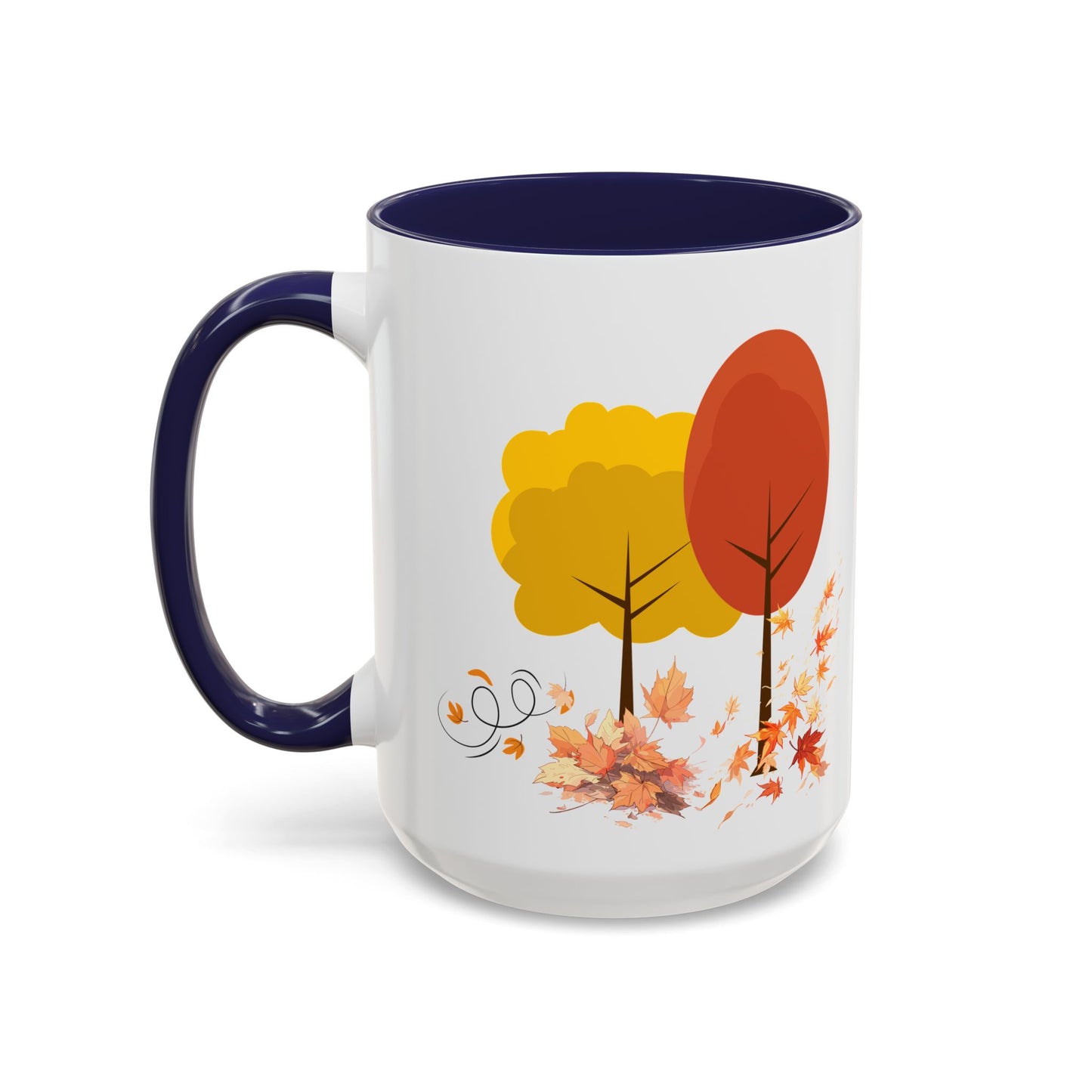 Autumn Leaves Coffee Mug - Cozy Seasonal Drinkware