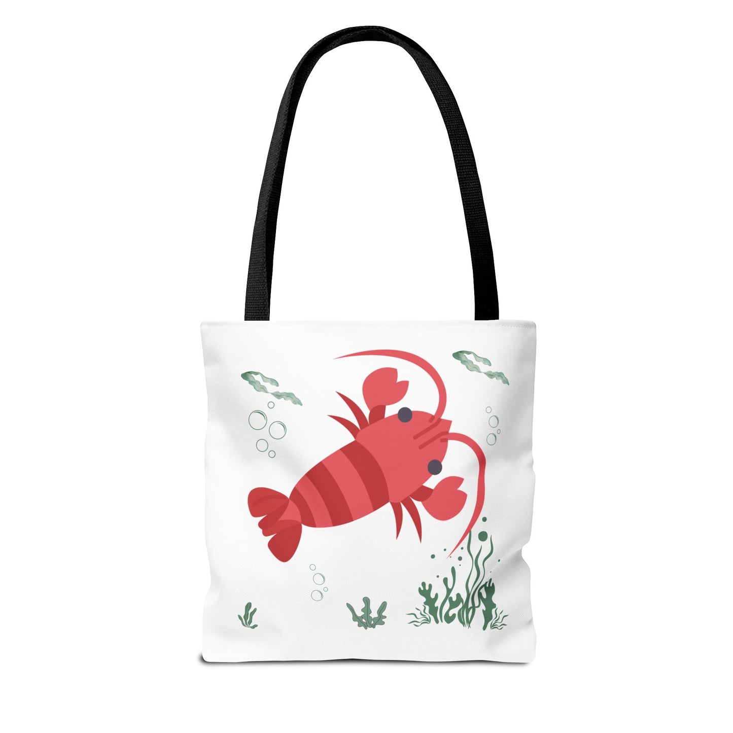 Red crayfish in an aquatic environment Tote Bag