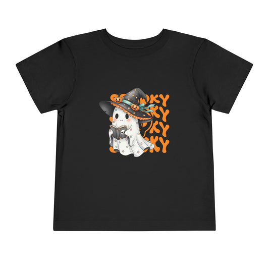 Spooky Ghost Toddler Tee, Halloween Kids Shirt, Cute Toddler Halloween Outfit, Ghost Costume Tee, Toddler Boy Girl Halloween Top