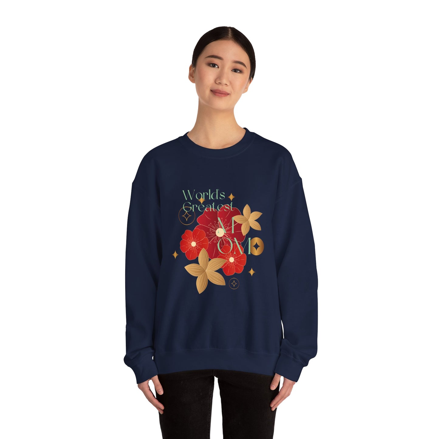 Floral Art Sweatshirt - Cozy Unisex Crewneck for All Occasions, Perfect Gift for Nature Lovers, Spring Vibes, Floral Aesthetic, [...]