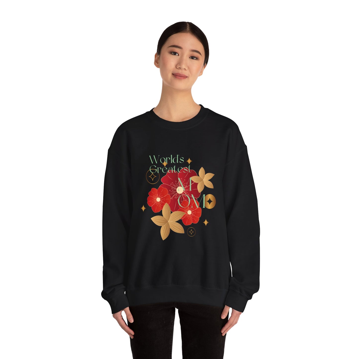 Floral Art Sweatshirt - Cozy Unisex Crewneck for All Occasions, Perfect Gift for Nature Lovers, Spring Vibes, Floral Aesthetic, [...]