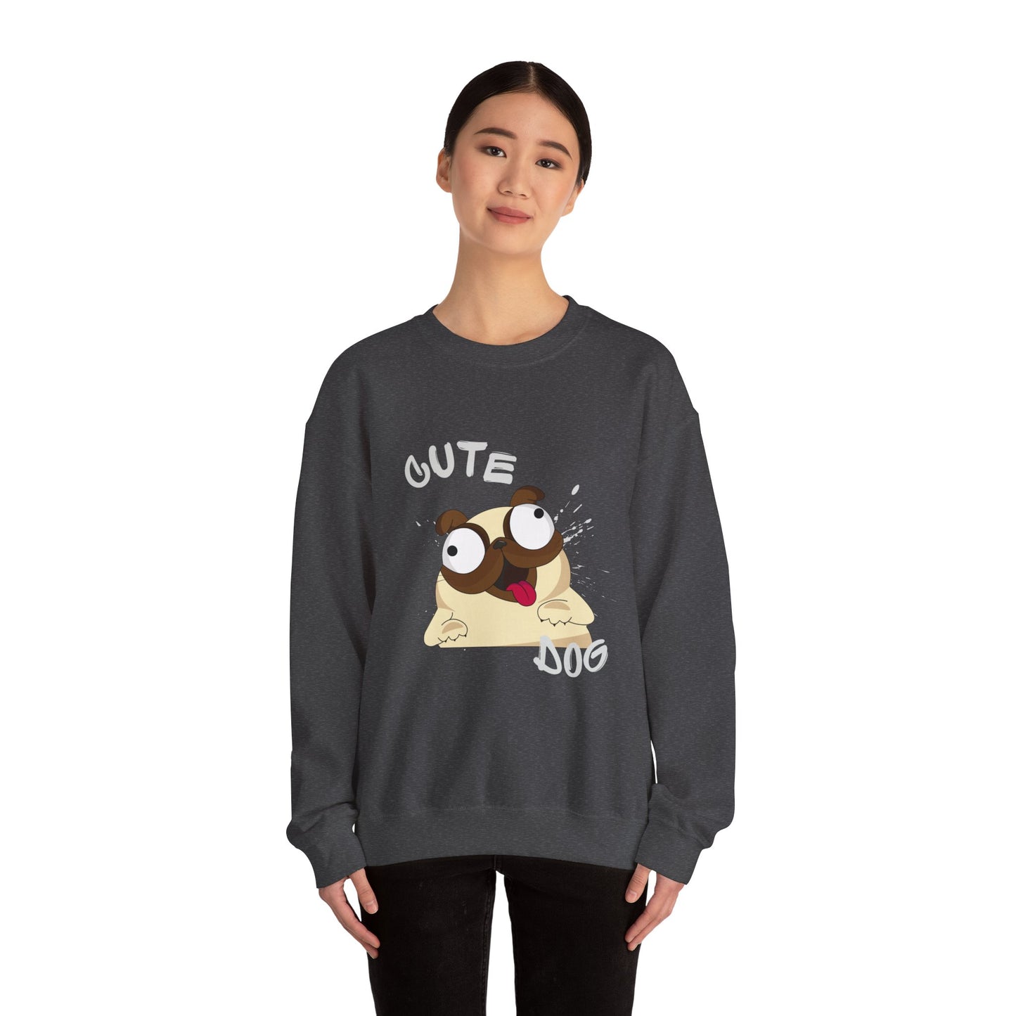 Cute Dog Sweatshirt - Unisex Heavy Blend™ Crewneck - Dog Lover Gift, Cozy Pullover, Pet Themed Apparel, Funny Dog Sweater, Gift for [...]