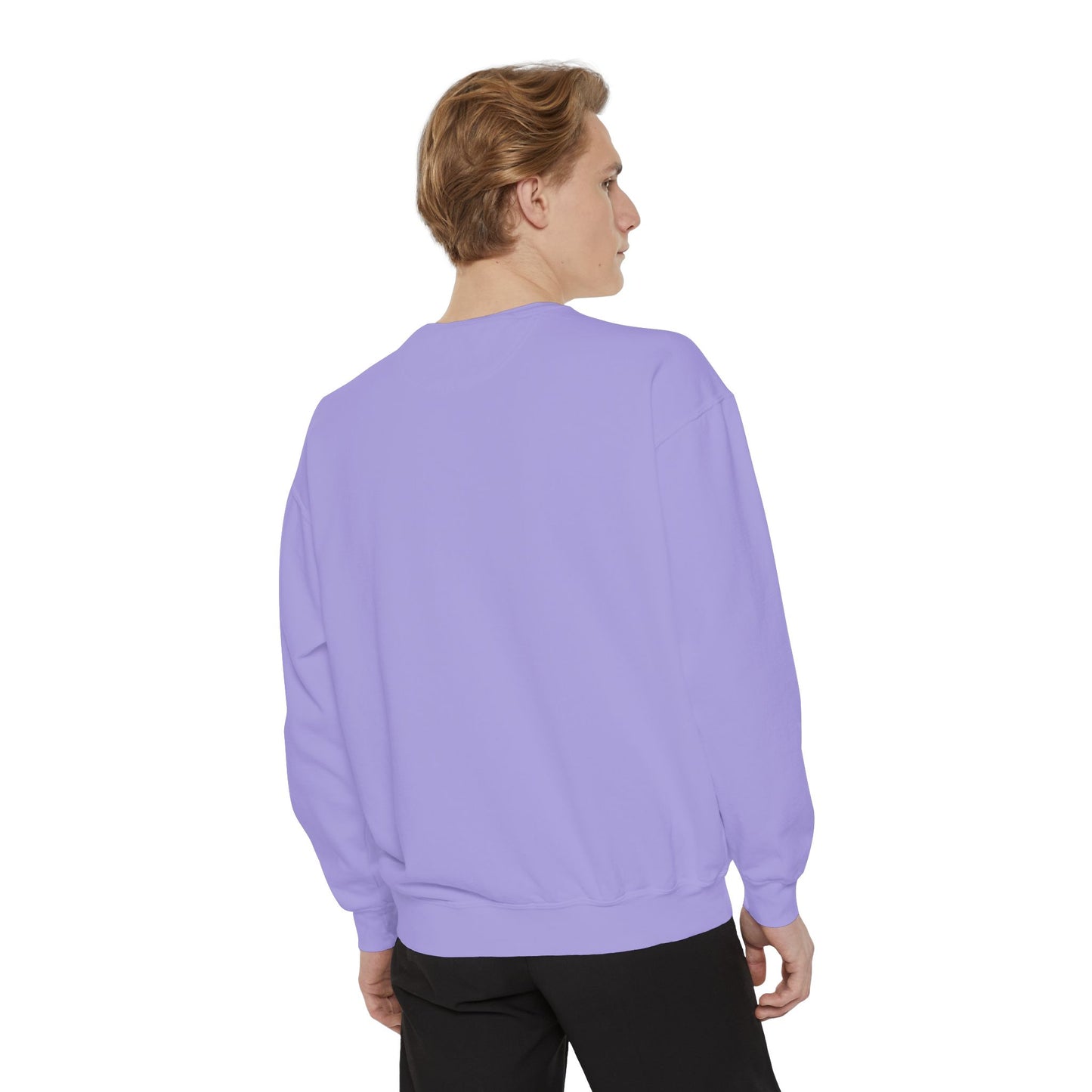 Cartoon Pufferfish with seaweed Unisex Garment-Dyed Sweatshirt