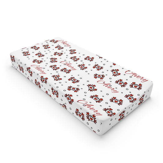 Floral Merry Baby Changing Pad Cover
