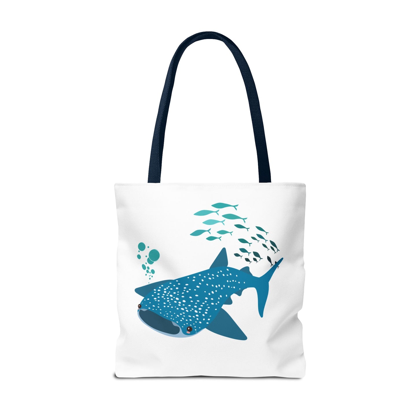 Whale Shark school of fish and buddles Tote Bag