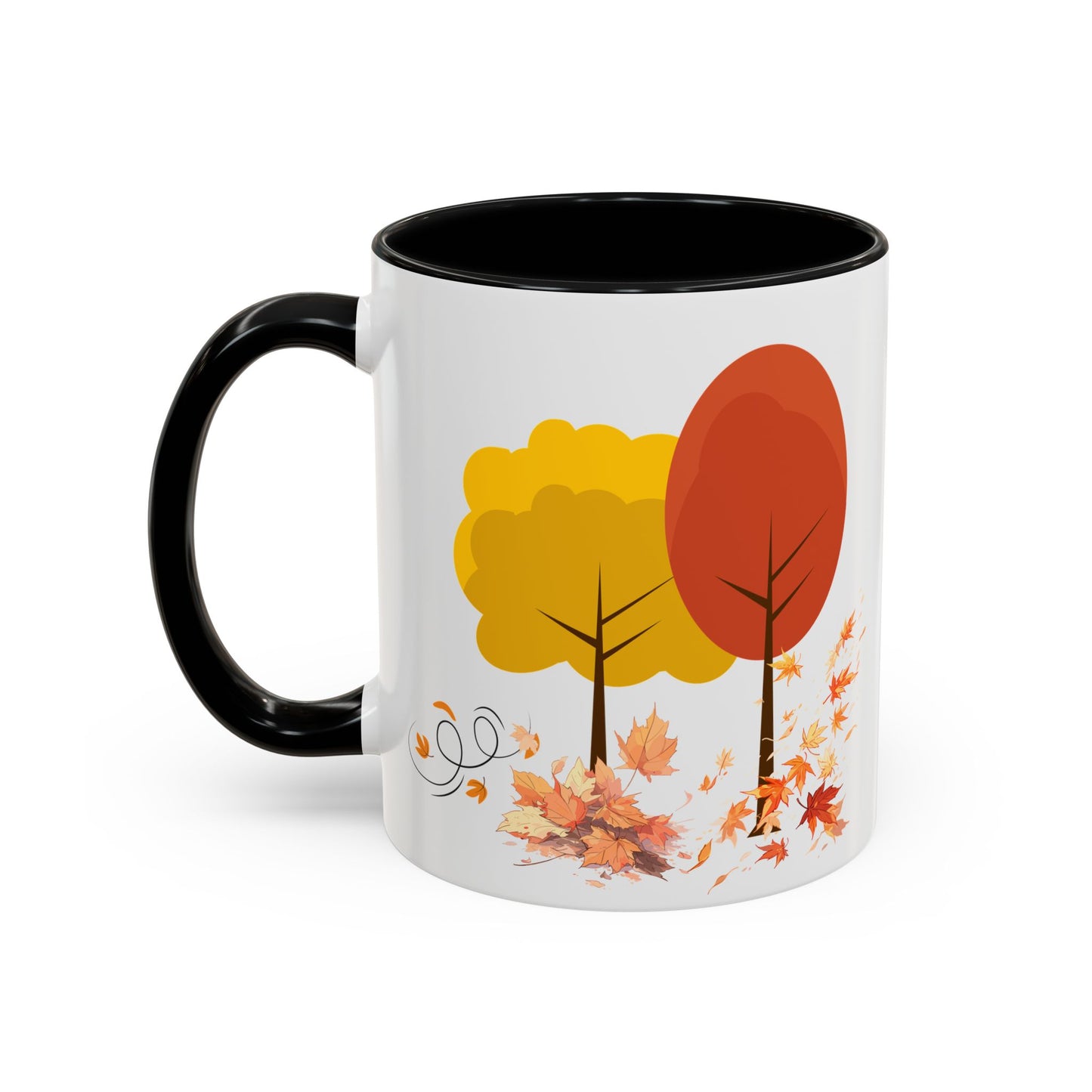 Autumn Leaves Coffee Mug - Cozy Seasonal Drinkware
