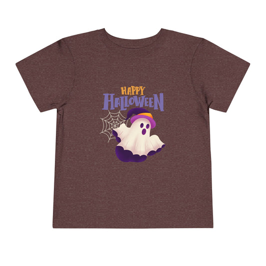 Happy Halloween Toddler Tee, Kid's Ghost T-Shirt, Halloween Costume Shirt, Toddler Halloween Apparel, Cute Halloween Outfit