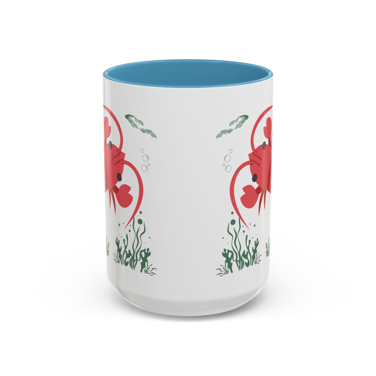 Red crayfish in an aquatic environment Coffee Mug