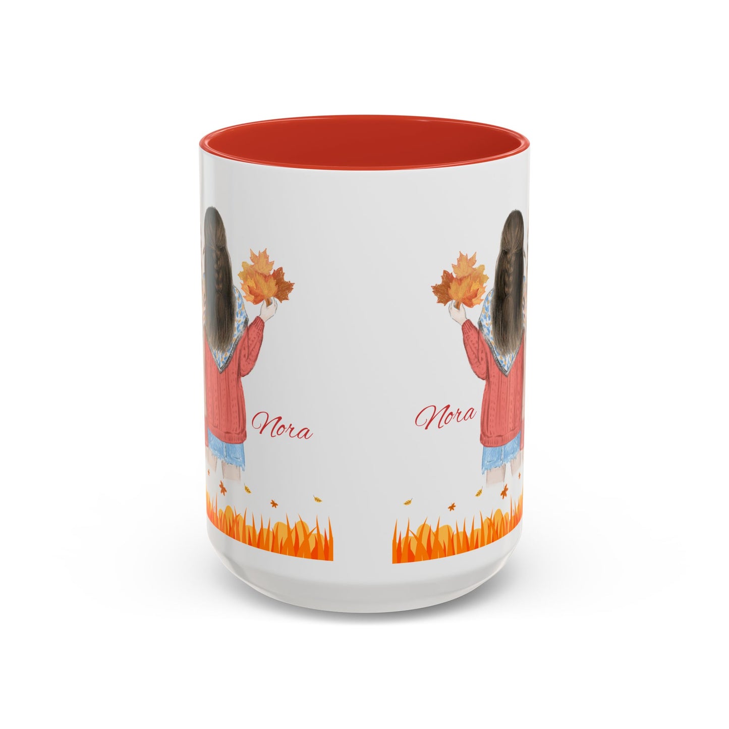 Autumn Friendship Coffee Mug with Personalized Names