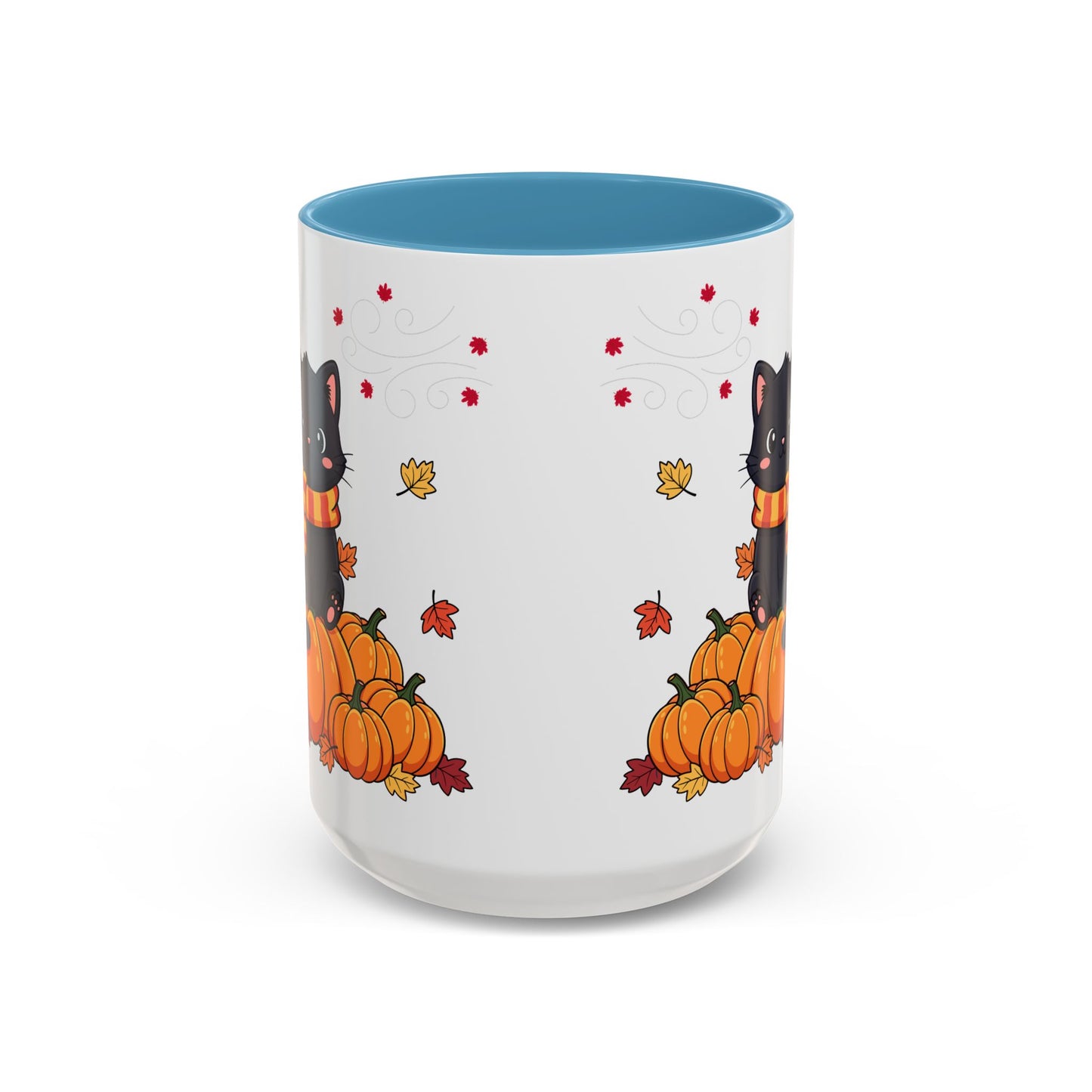 Adorable Pumpkin Cat Coffee Mug
