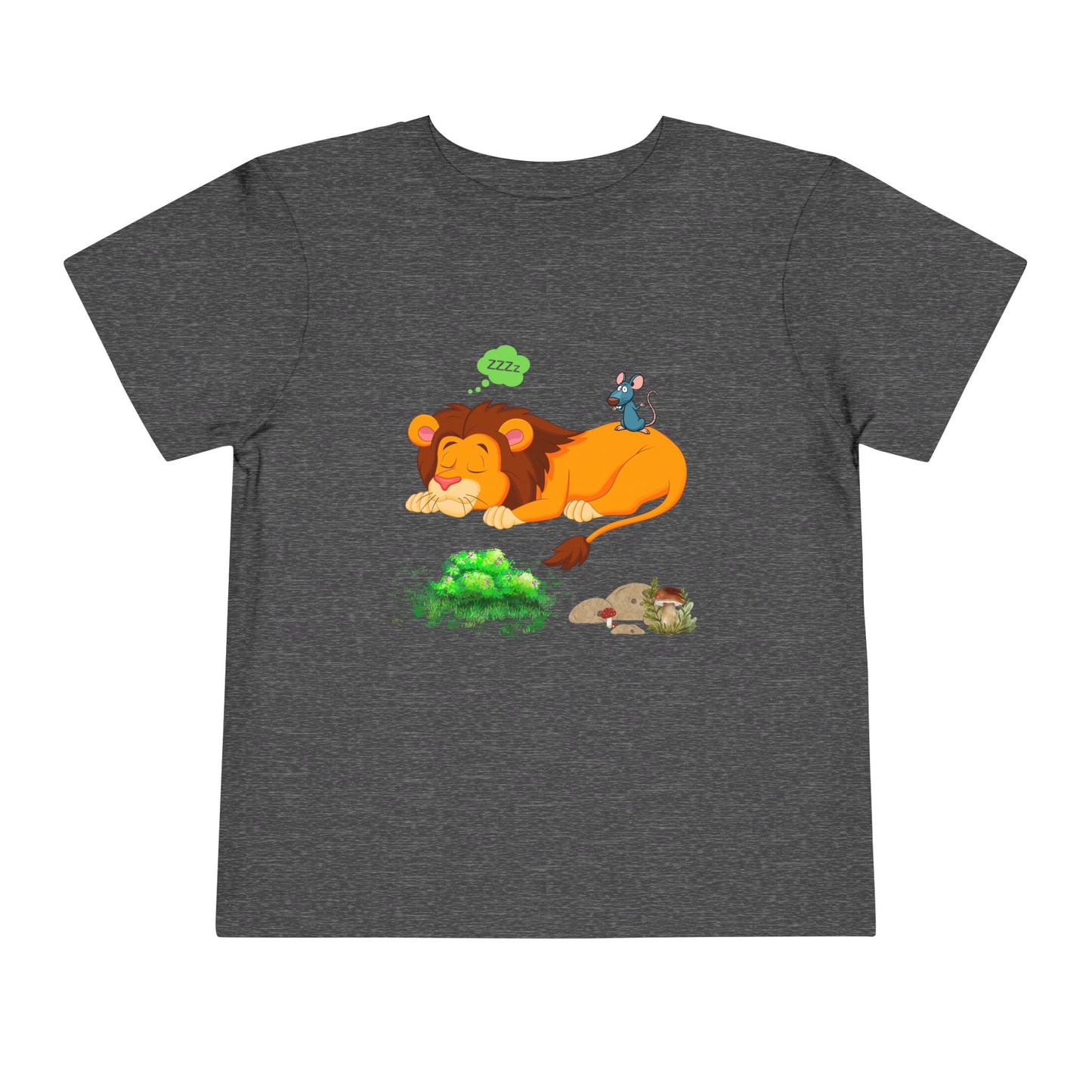 Lion Dreaming Toddler Tee, Cute Kids Shirt, Animal Lover Gift, Playful Toddler Apparel, Birthday Gift, Fun Kids Clothing