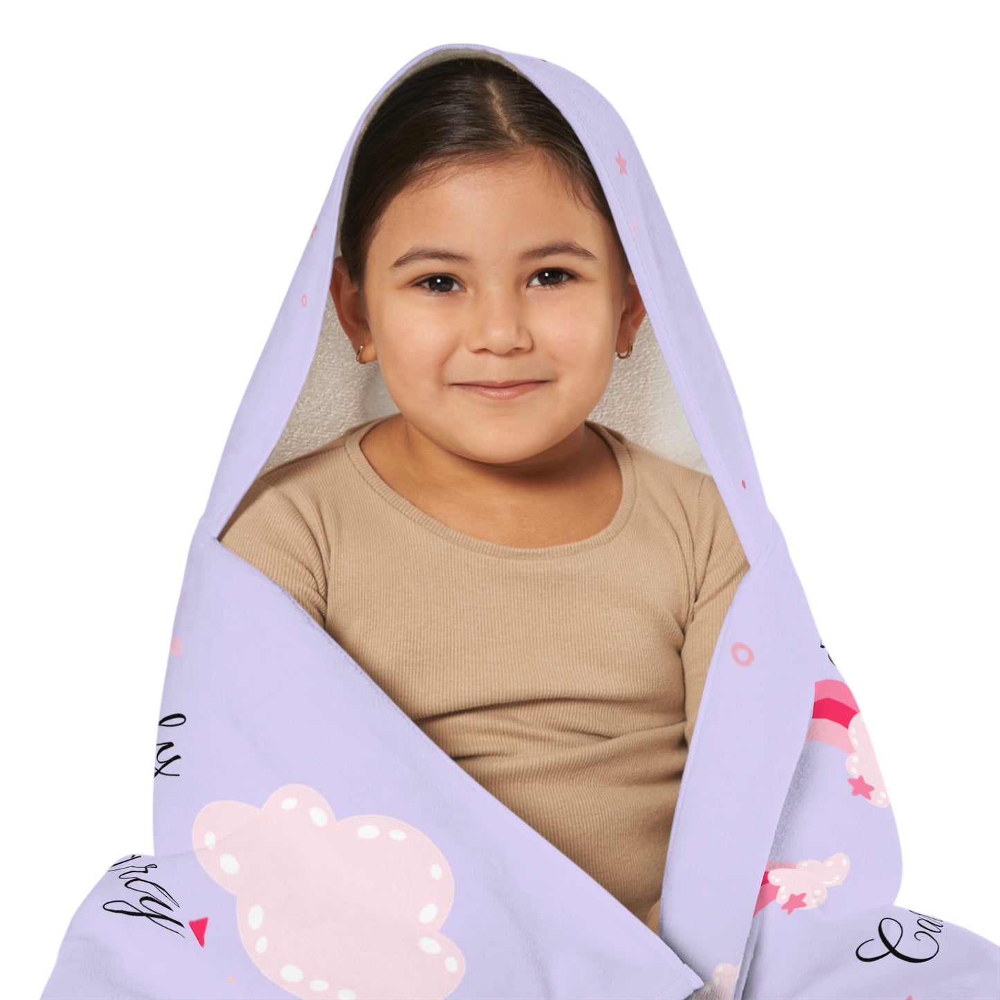 Personalized Unicorn Hooded Towel for Kids — Custom Name ‘Early’